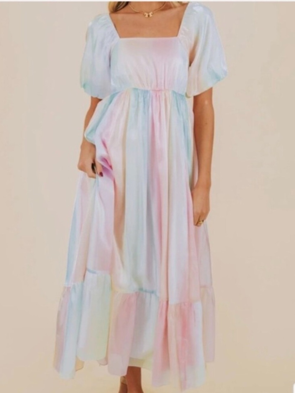 One loved babe pastel dress size small